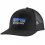 PATAGONIA P6 Logo Trucker Hat /noir