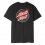 SANTA CRUZ T-Shirt Global Flame Dot /noir