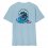 SANTA-CRUZ T-Shirt Screaming Wave /ciel bleu