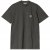 CARHARTT WIP Nelson Grand T-Shirt W /gris garment dyed