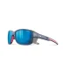 JULBO Monterosa 2 /bleu fonce rose blanc /polarized 3CF brown multilayer blue