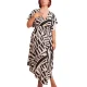 LPB LES PETITES BOMBES Robe Dory /motif noir puzzle