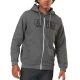 PICTURE ORGANIC Basement Zip Hoodie /foncé gris melange