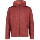 CMP Men Veste Fix Hood /granata mel