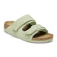 BIRKENSTOCK Uji Nubuck Suede Leather /Faded Lime (Narrow)