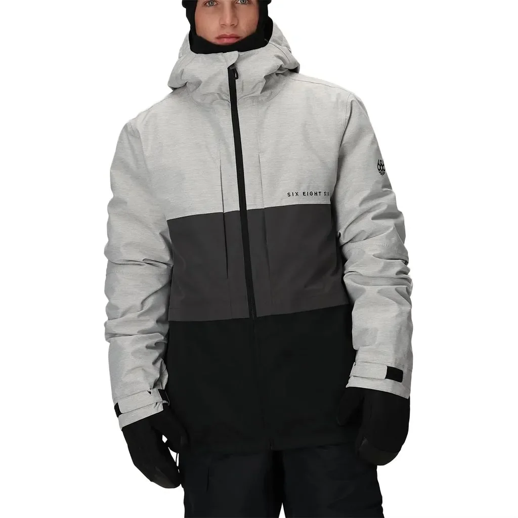 686 Smarty 3-in-1 Form Jacket /white heather colorblock