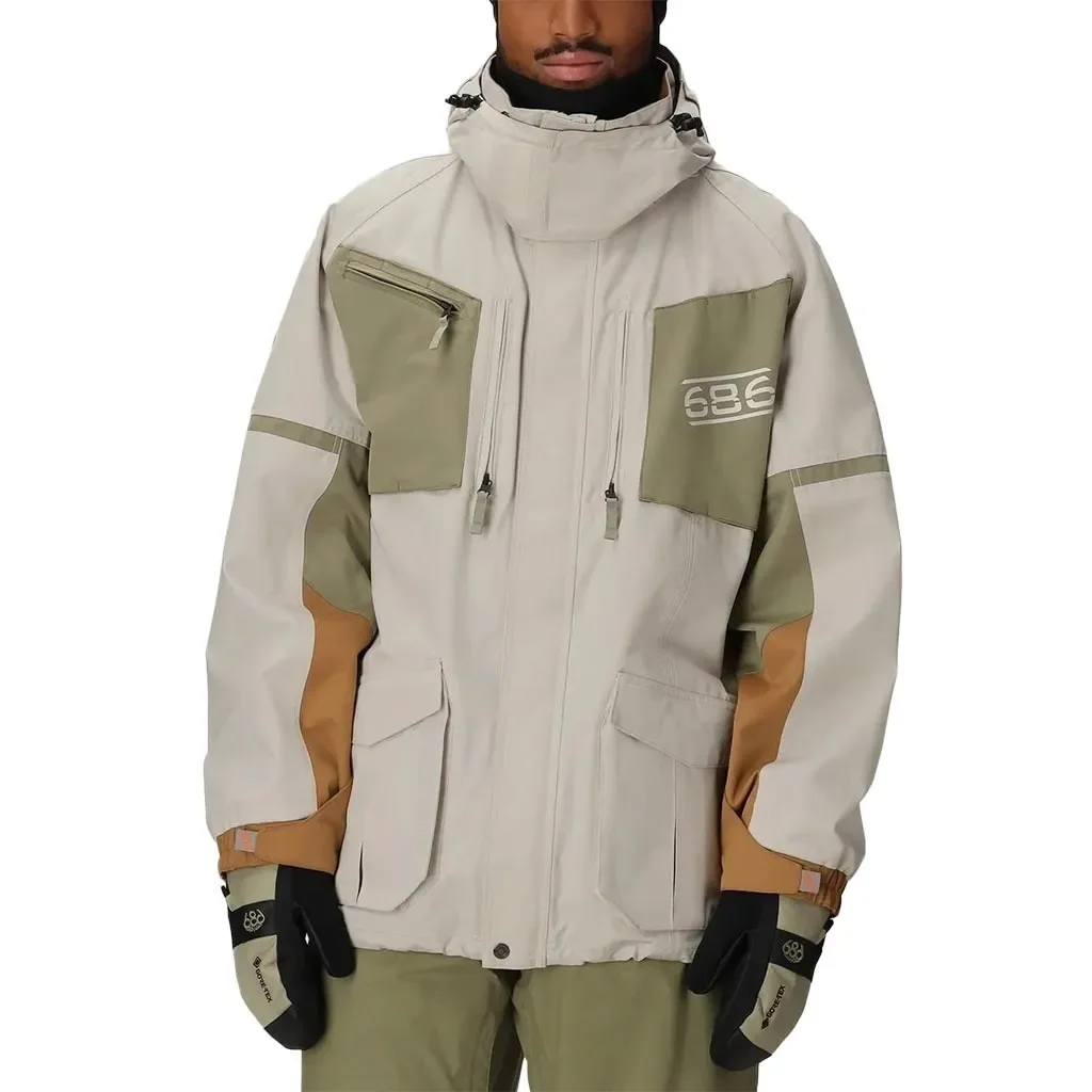 686 Transfert 2001 Jacket /limestone colorblock