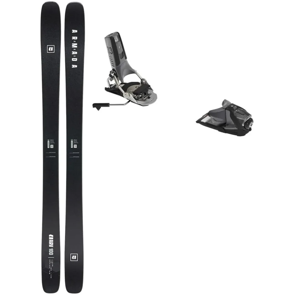 ARMADA Arv 100 /black + Fix LOOK Pivot 2.0 13 Gw Freins 115 /black metal