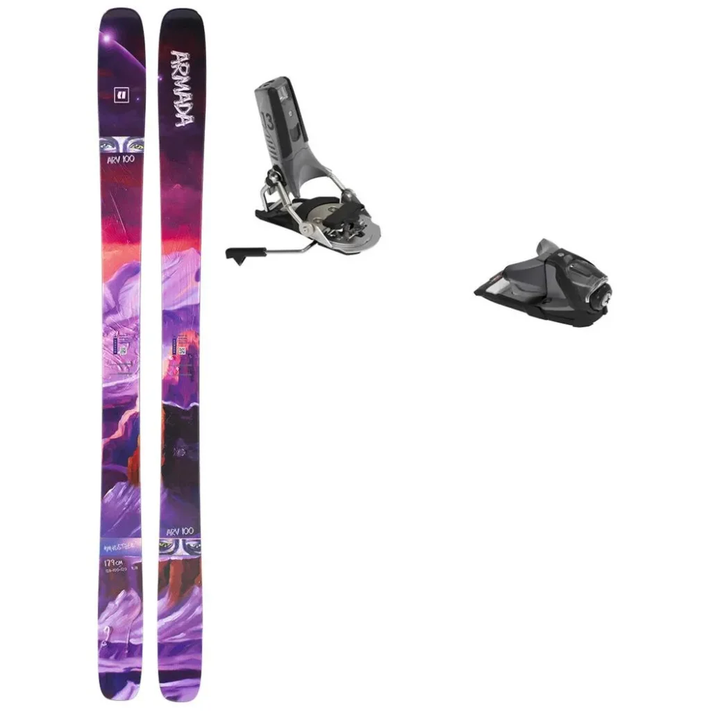 ARMADA Arv 100 + Fix LOOK Pivot 2.0 13 Gw Freins 115 /noir metal