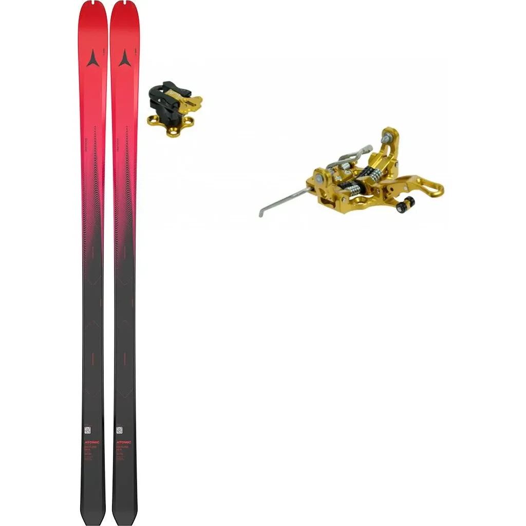 ATOMIC Backland 65 Ul /red tension black + Fix PLUM R.World Cup