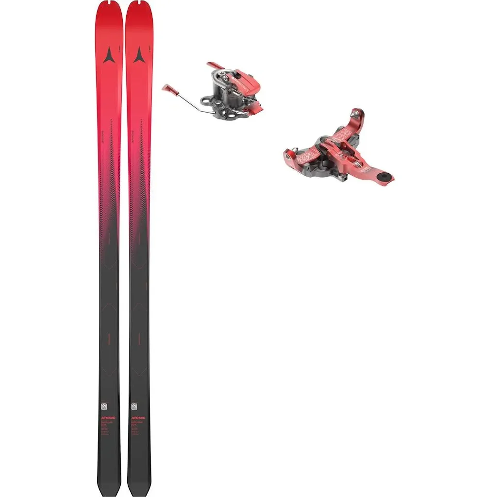 ATOMIC Backland 65 Ul /rouge tension noir + Fix ATK Revolution Brake World Cup /freins