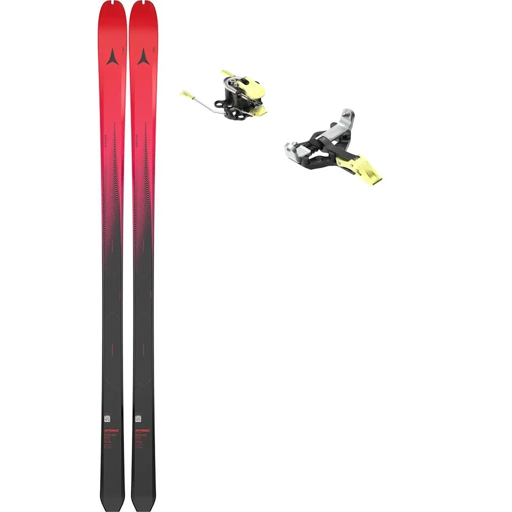 ATOMIC Backland 65 Ul /rouge tension noir + Fix ATK Trofeo Brake World Cup /freins /jaune