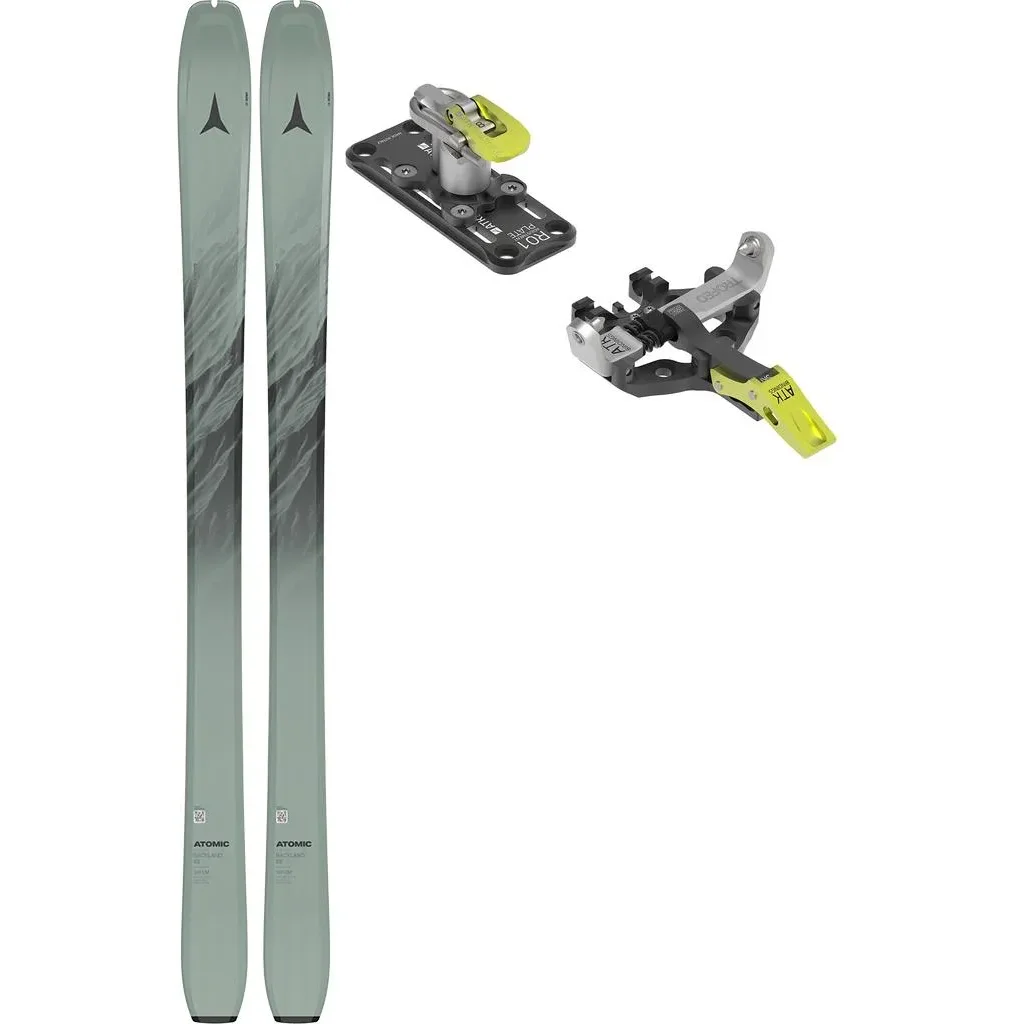 ATOMIC Backland 88 /sage black + Fix ATK Trofeo 8 Plus