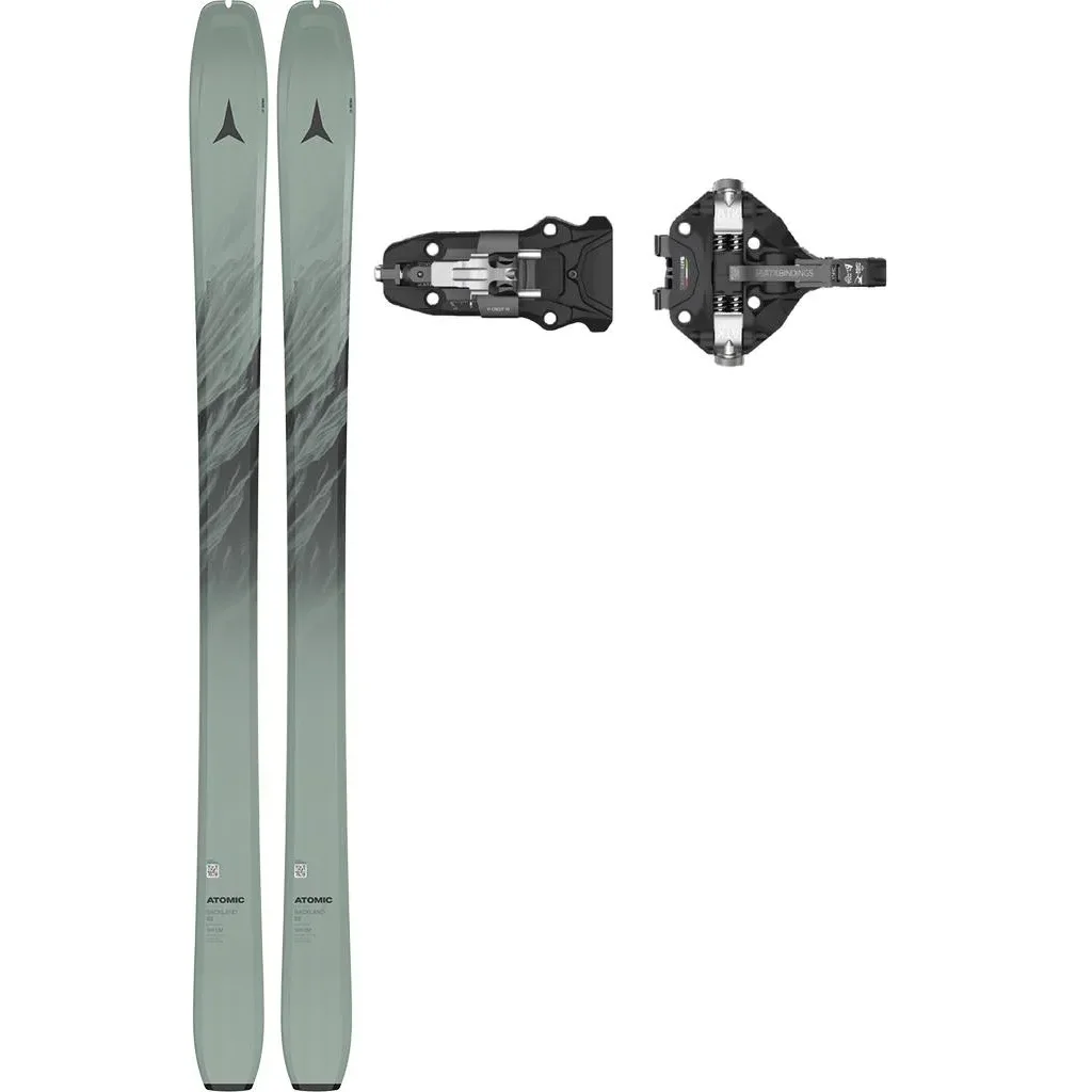 ATOMIC Backland 88 /sage black + Fix ATK V-Crest 10 LT /black titanium