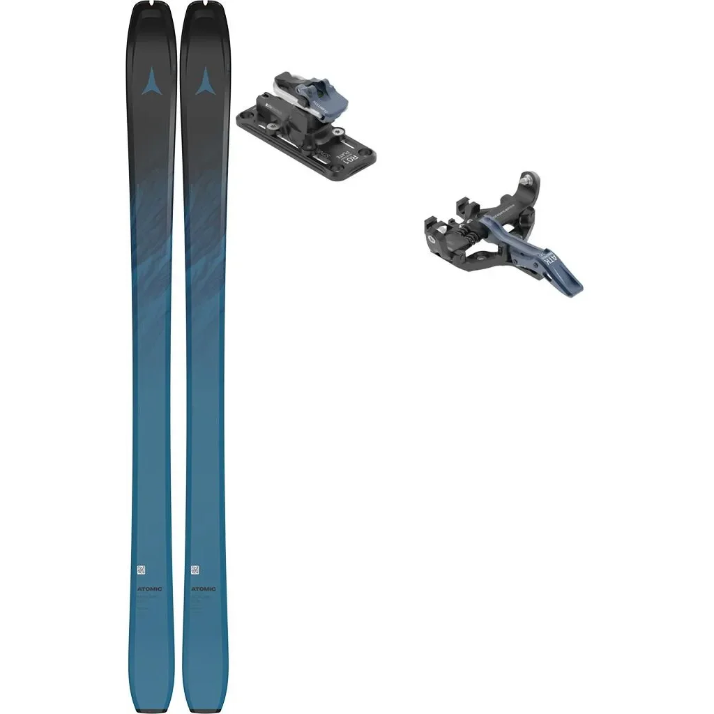 ATOMIC Backland 89 Sl /ocean black + Fix ATK Kuluar 12 Superlight /dark blue