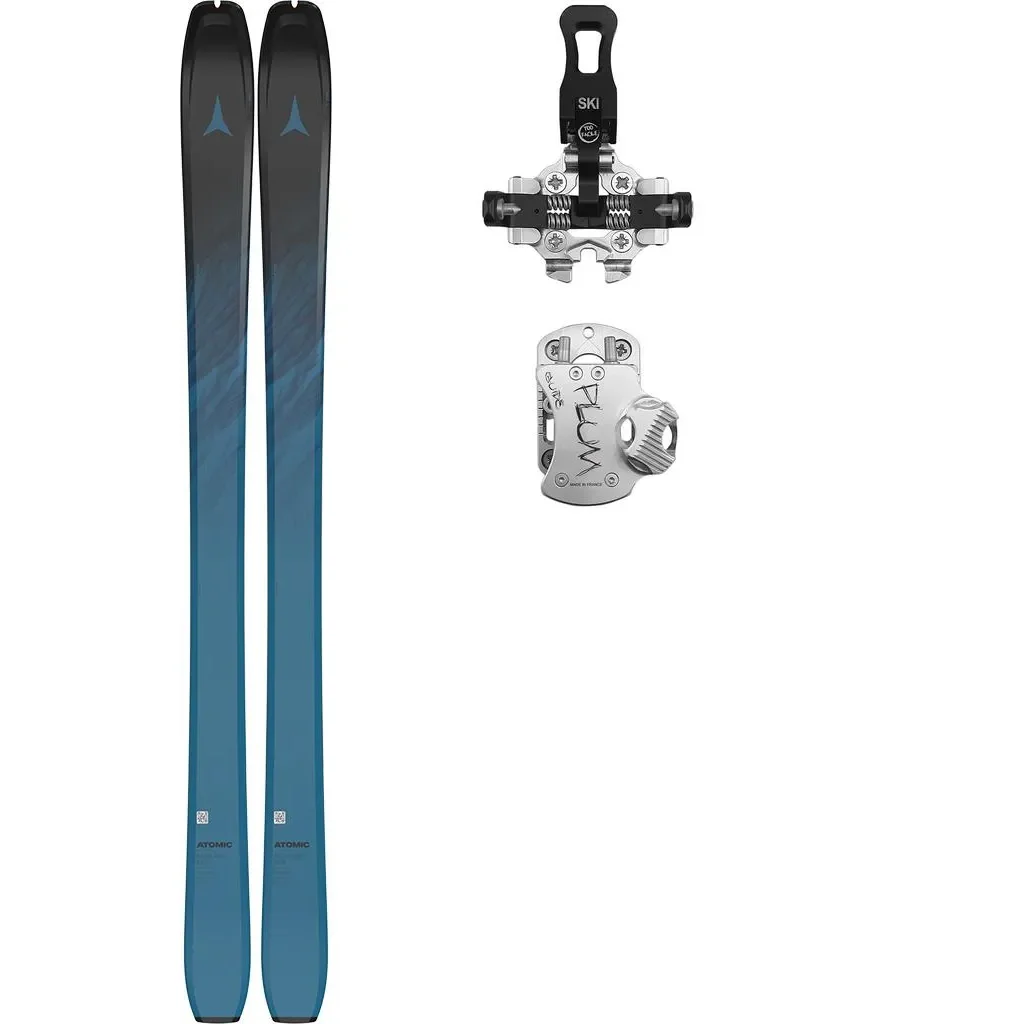 ATOMIC Backland 89 Sl /ocean black + Fix PLUM Guide 12 /gris