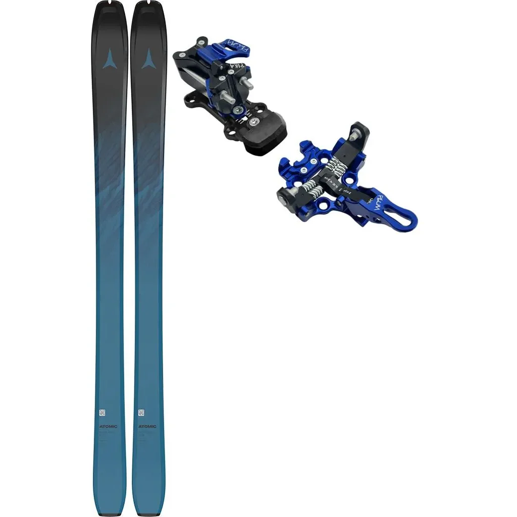 ATOMIC Backland 89 Sl /ocean black + Fix PLUM Pika /bleu