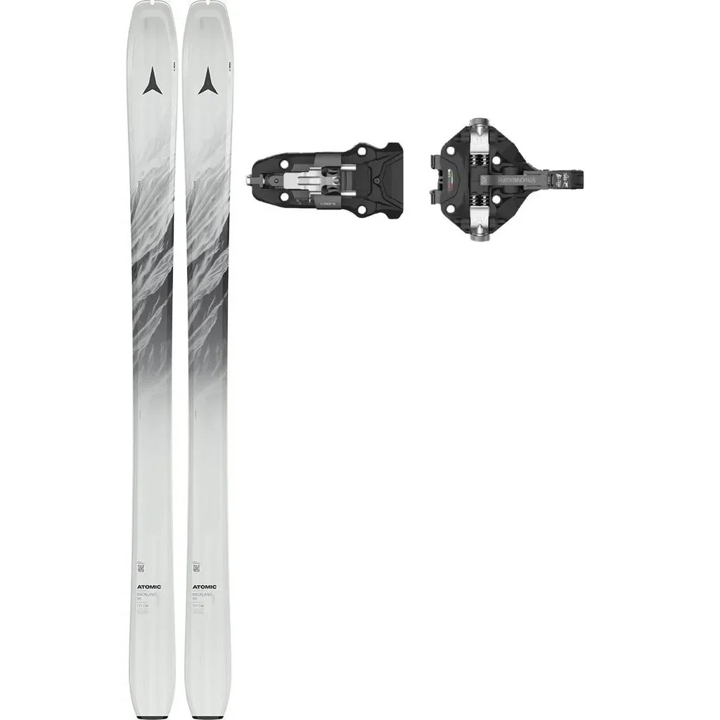 ATOMIC Backland 95 /whiteout black + Fix ATK V-Crest 10 LT /black titanium