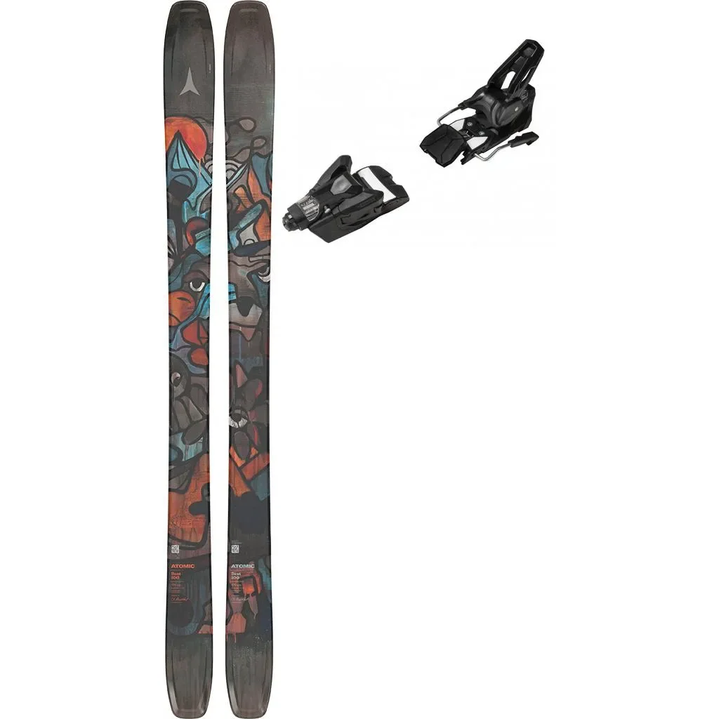 ATOMIC Bent 100 /multicolor + Fix ARMADA Strive 14 Gw /noir