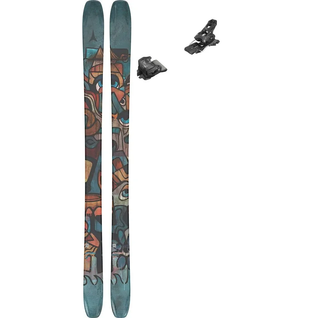 ATOMIC Bent 90 /multicolor + Fix KASTLE Attack 14 GW