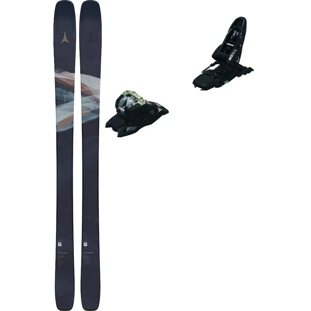 ATOMIC Maven 88 Cti W /deep ocean + Fix MARKER Squire 11 /noir