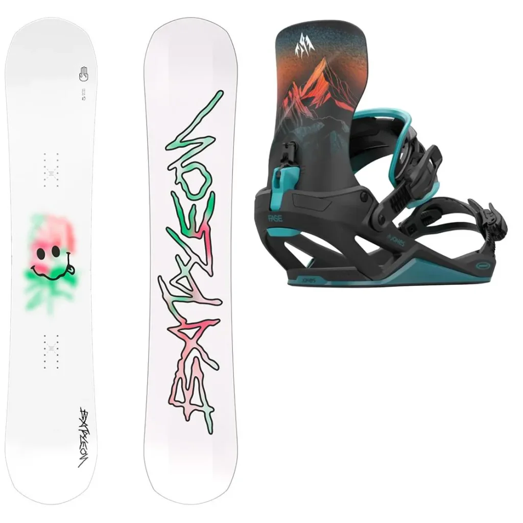 BATALEON Evil Twin Wide + Fix JONES Mercury Fase Blue Art