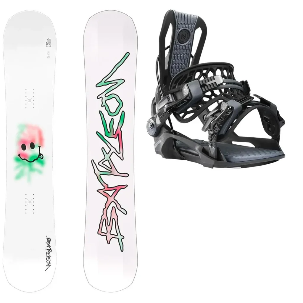 BATALEON Evil Twin Wide + Fix NIDECKER Flow Fenix /black