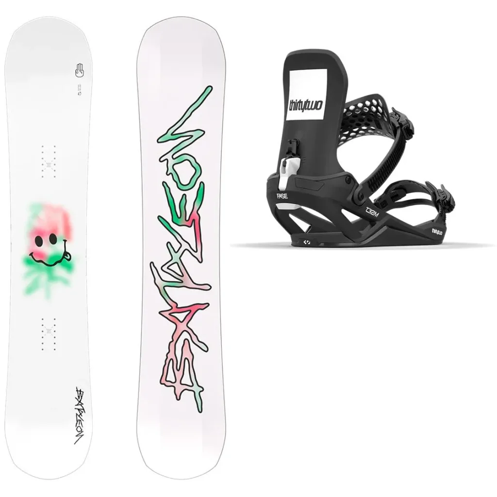 BATALEON Evil Twin Wide + Fix THIRTYTWO T32M Fase /black