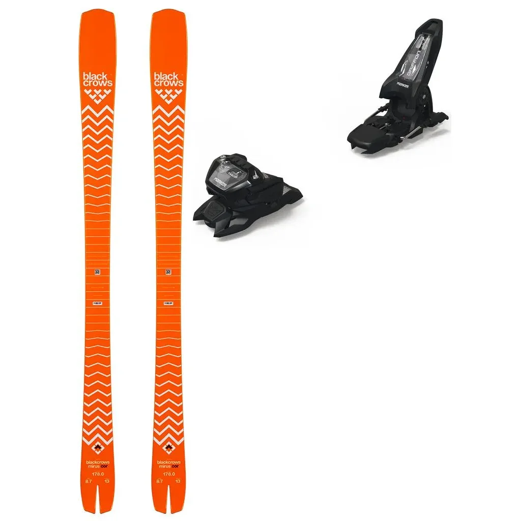 BLACK CROWS Mirus Cor /orange + Fix MARKER Griffon 13 ID /noir