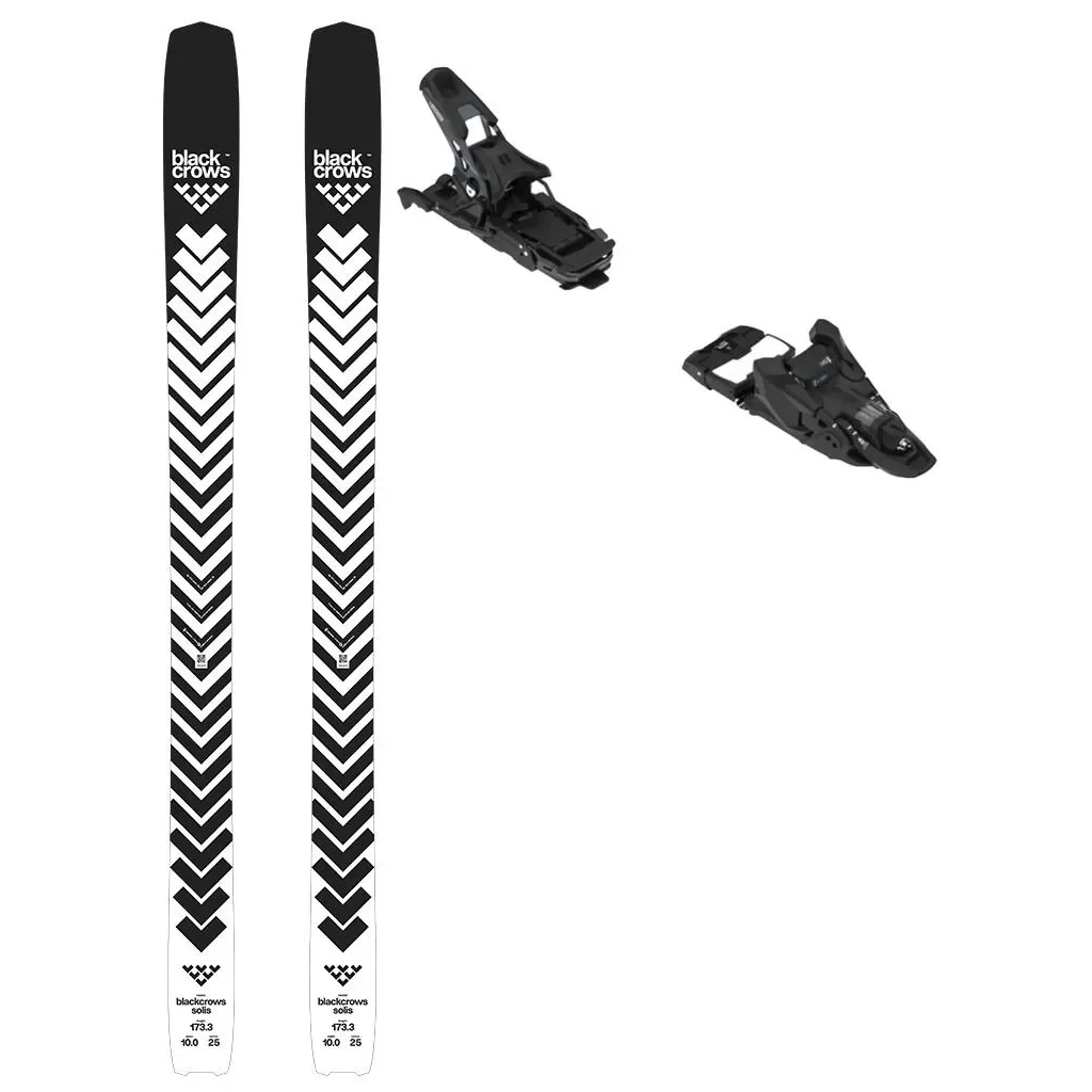 BLACK CROWS Solis /grey + Fix ARMADA Shift2 13 Mn /black