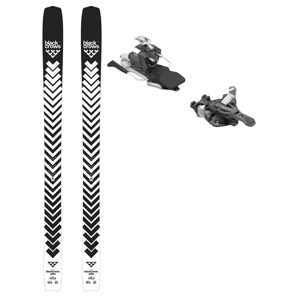 BLACK CROWS Solis /gris + Fix ATK Raider 13 Evo /freins 102 mm