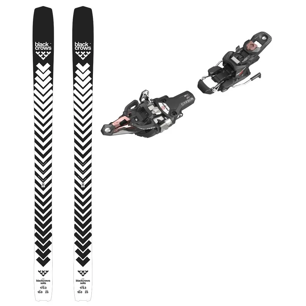 BLACK CROWS Solis /gris + Fix FRITSCHI Tecton 13 /freins 100-110mm