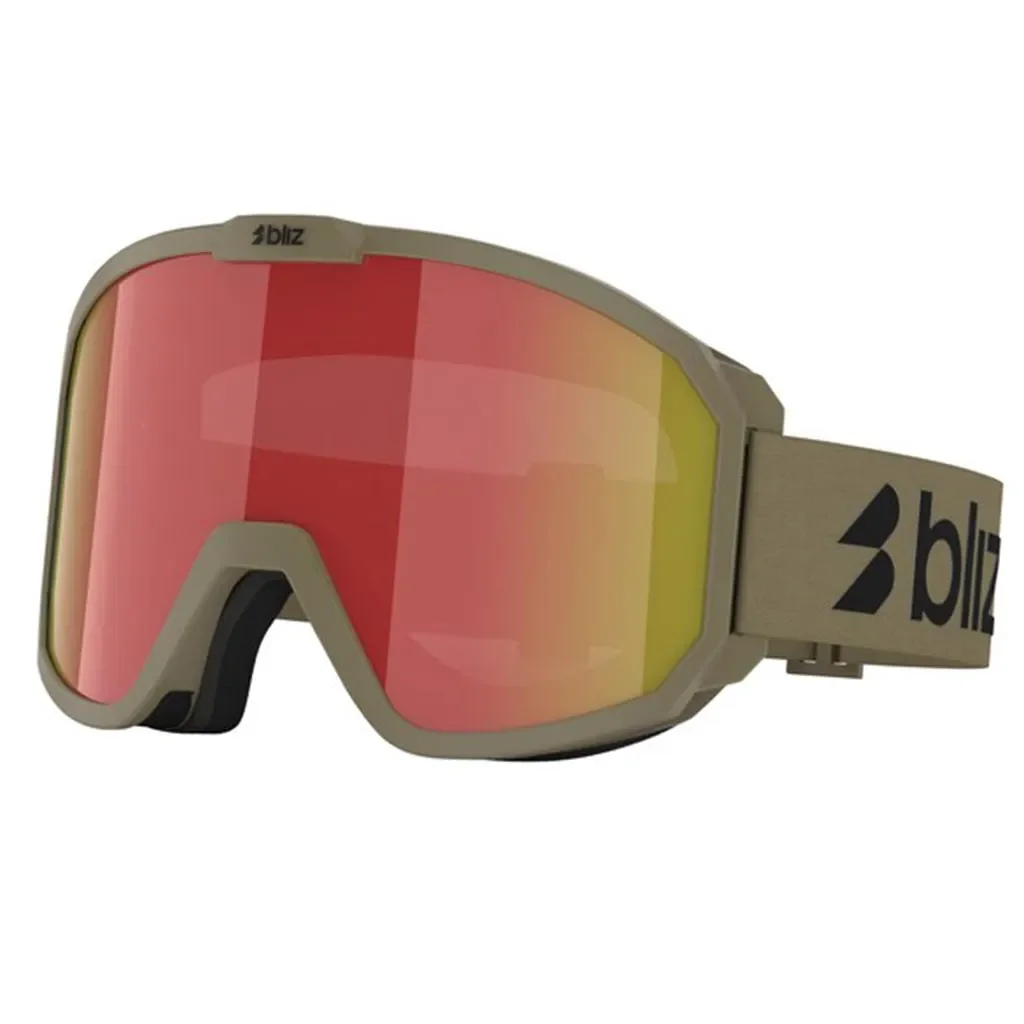 BLIZ Rave Jr /matte camouflage vert /marron w rouge multi /cat 3