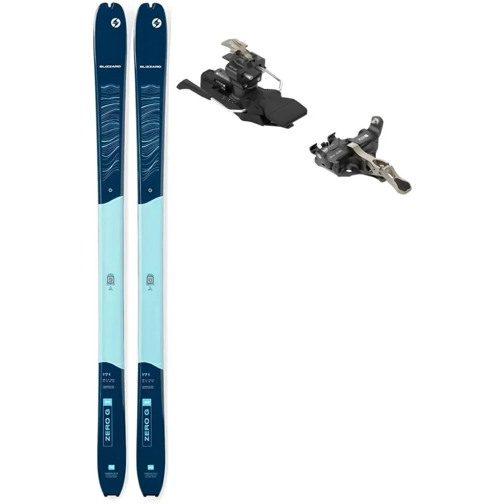 BLIZZARD Zero G 088 W /cold ice + Fix ATK Crest 10 /freins 97 mm /foncé bronze