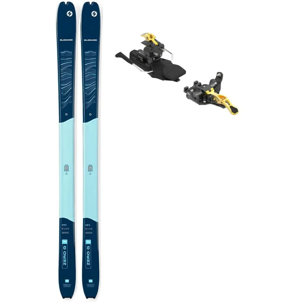 BLIZZARD Zero G 088 W /cold ice + Fix ATK RT 11 Evo /Freins 91 mm /gold