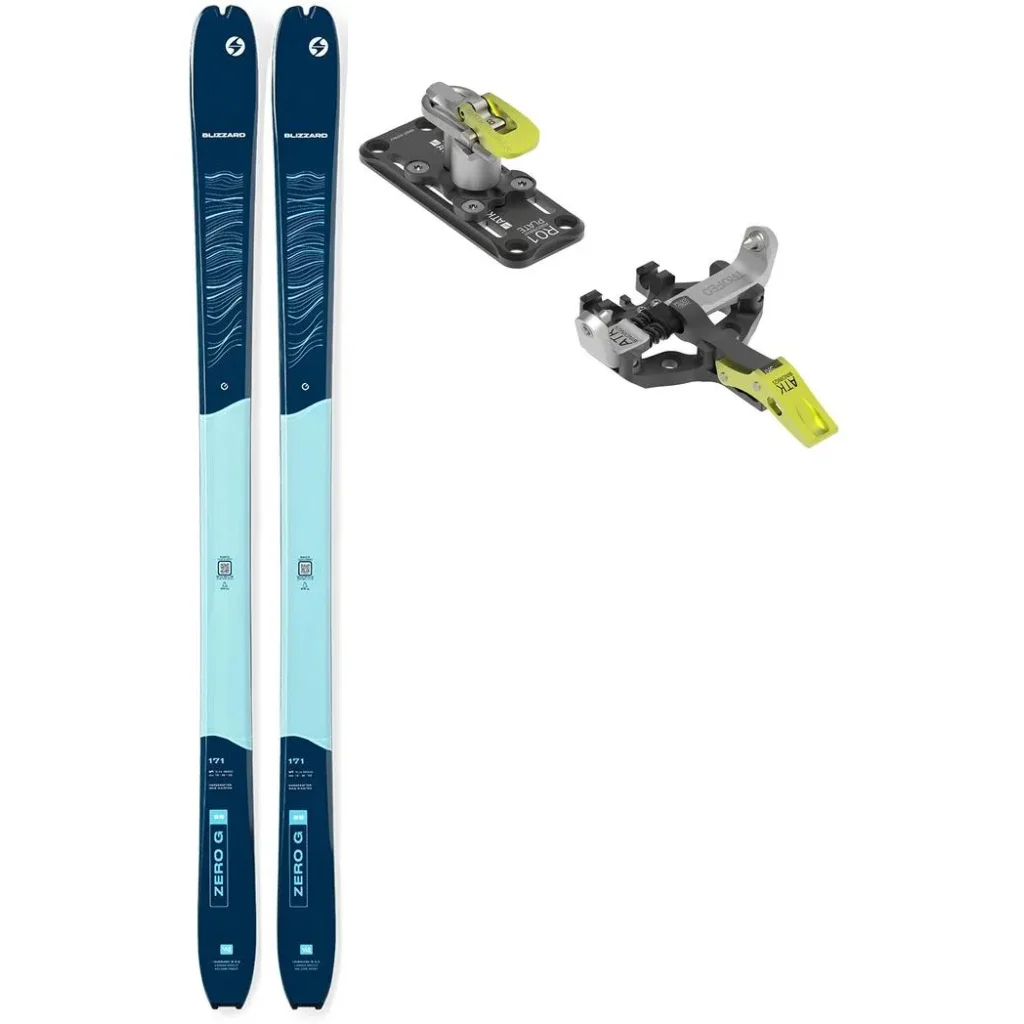 BLIZZARD Zero G 088 W /cold ice + Fix ATK Trofeo 8 Plus