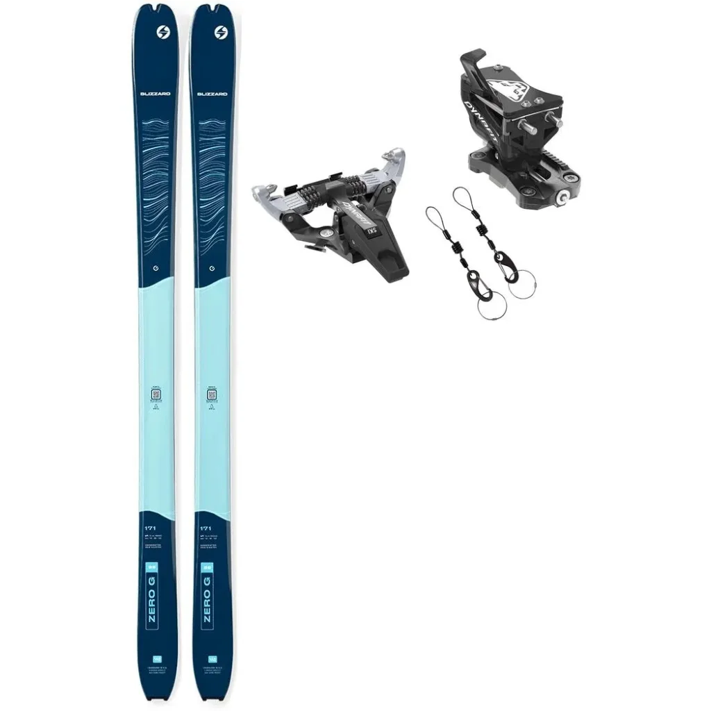 BLIZZARD Zero G 088 W /cold ice + Fix DYNAFIT Speed Turn /noir argent