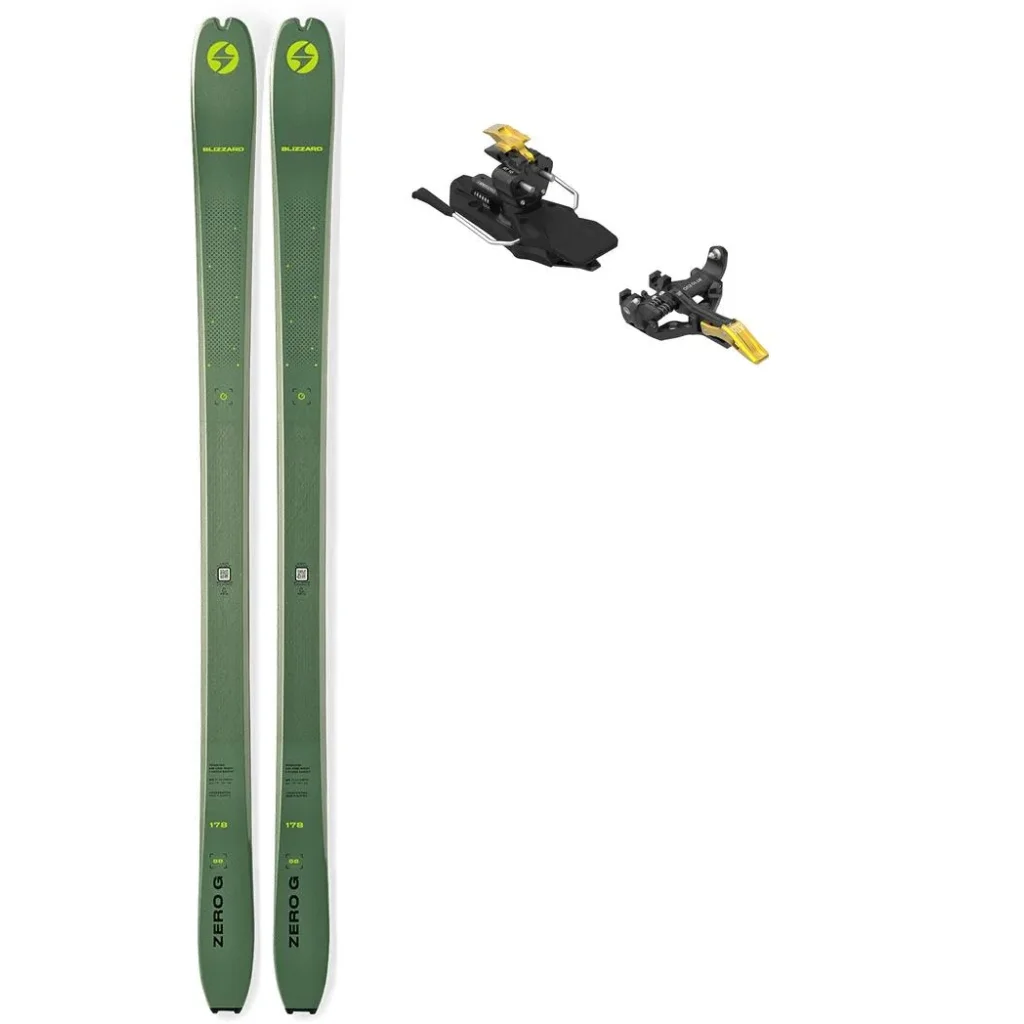 BLIZZARD Zero G 88 /vert + Fix ATK Rt 10 Evo /freins 97mm