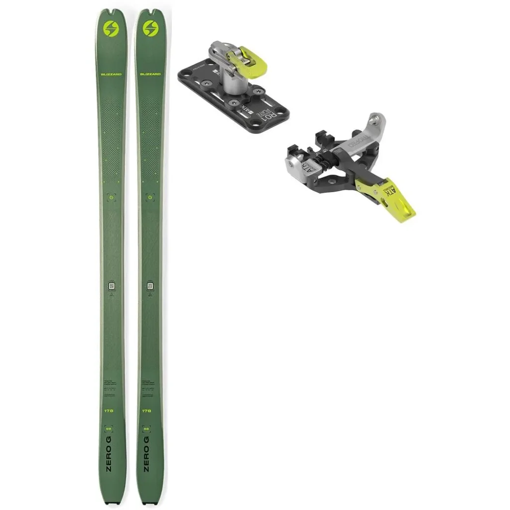 BLIZZARD Zero G 88 /vert + Fix ATK Trofeo 8 Plus