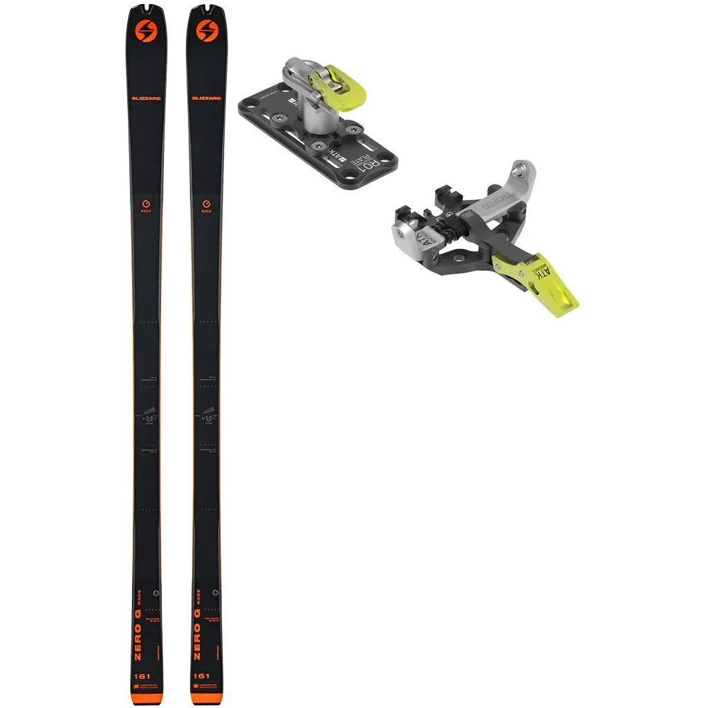 BLIZZARD Zero G Race /black + Fix ATK Trofeo 10 Plus