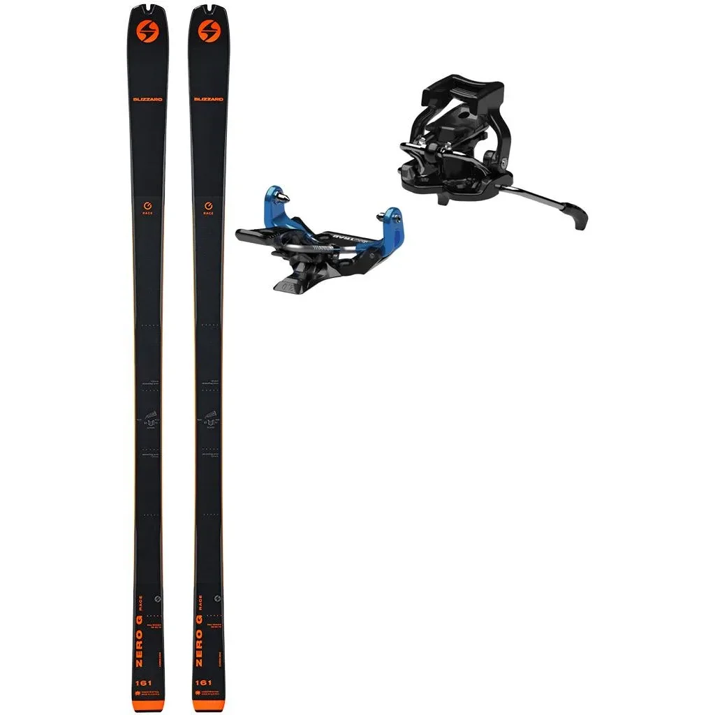 BLIZZARD Zero G Race /black + Fix TRAB Fixation Titan Gara + Stopper