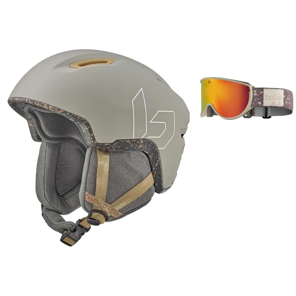 BOLLE Atmos /oatmeal matte + BOLLE Blanca cat 2 /oatmeal matte sunrise