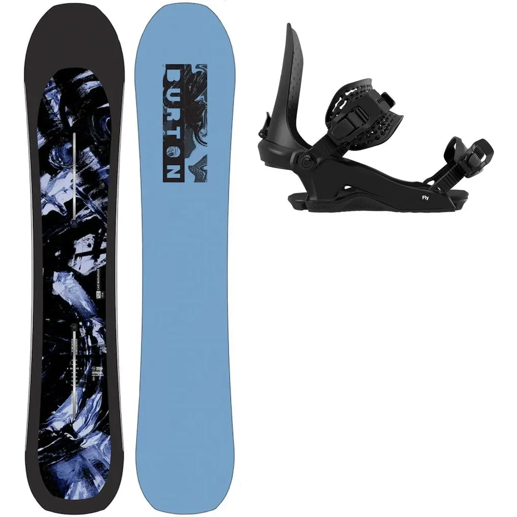 BURTON Cartographer + Fix BATALEON Fly Hw /noir