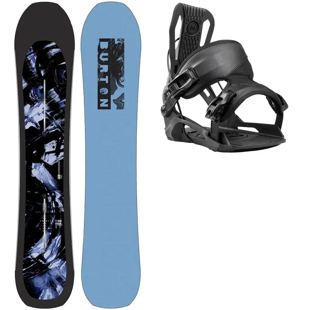 BURTON Cartographer + Fix NIDECKER Flow Nexus /black