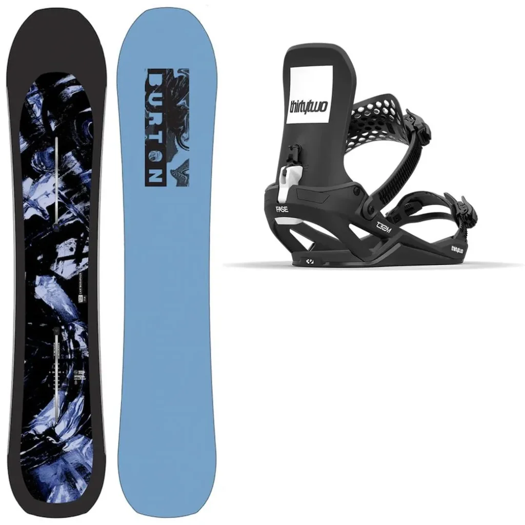 BURTON Cartographer + Fix THIRTYTWO T32M Fase /black