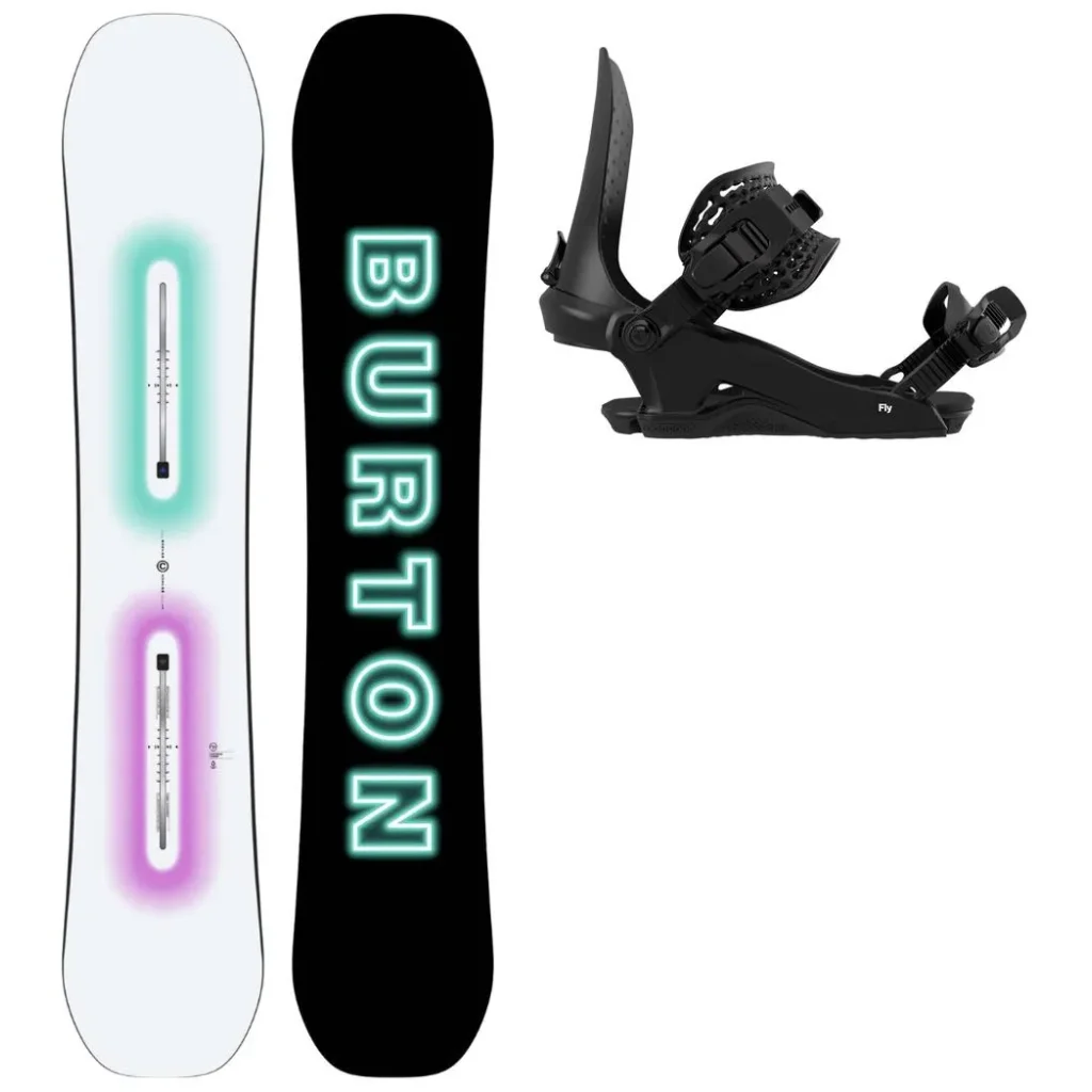 BURTON Custom Glow + Fix BATALEON Fly Hw /noir