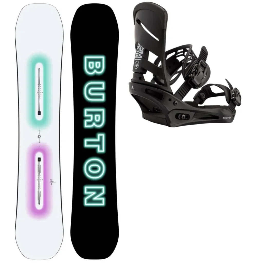 BURTON Custom Glow + Fix BURTON Mission /noir