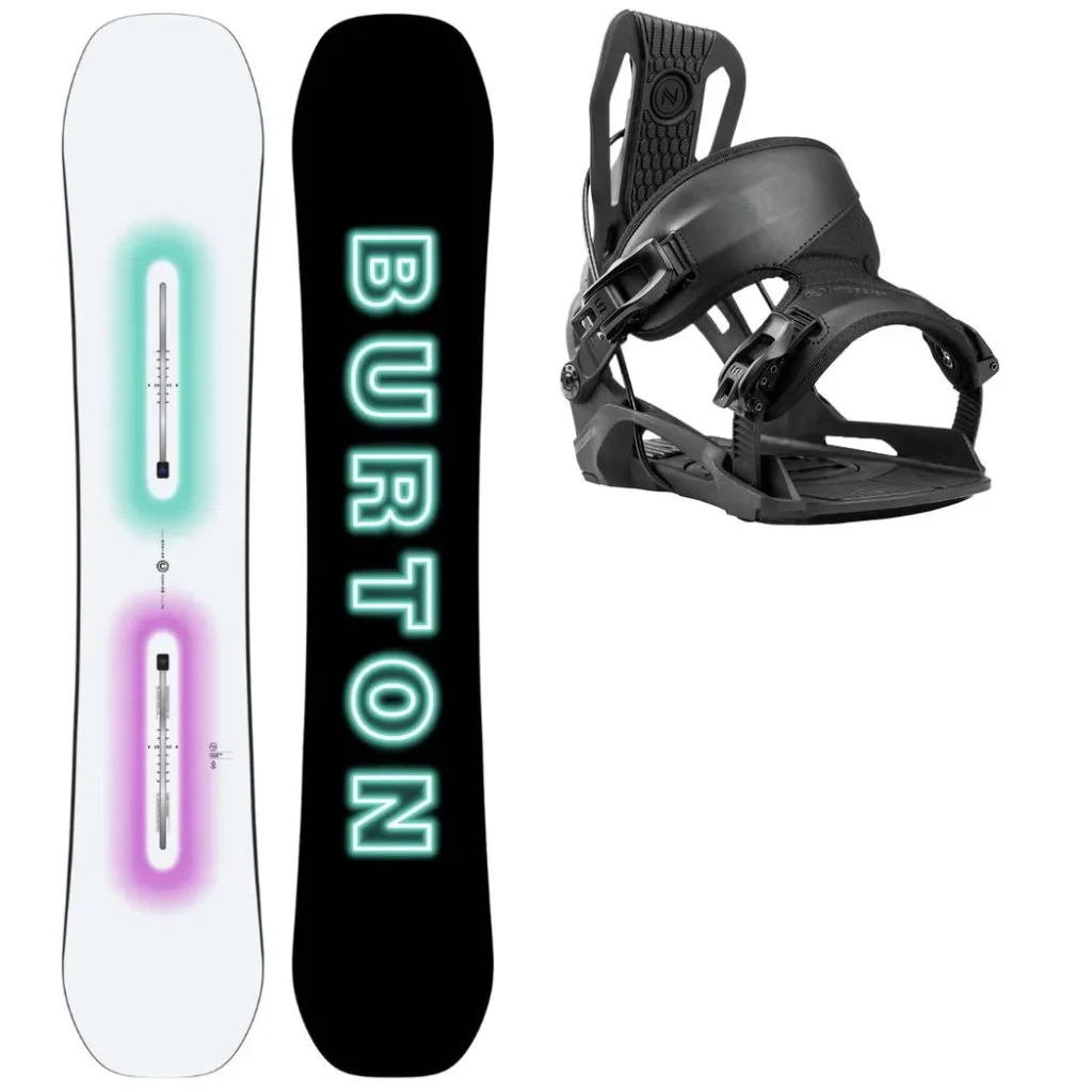 BURTON Custom Glow + Fix NIDECKER Flow Nexus /black