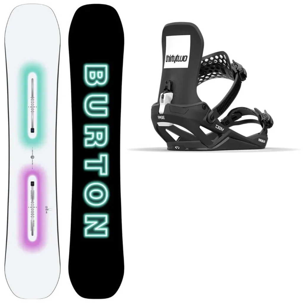 BURTON Custom Glow + Fix THIRTYTWO T32M Fase /black