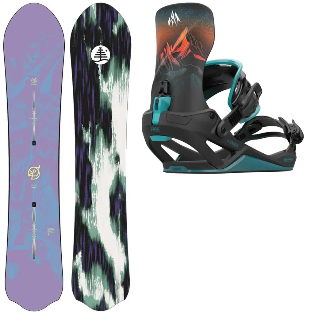 BURTON Family Tree Alekesam + Fix JONES Mercury Fase Blue Art